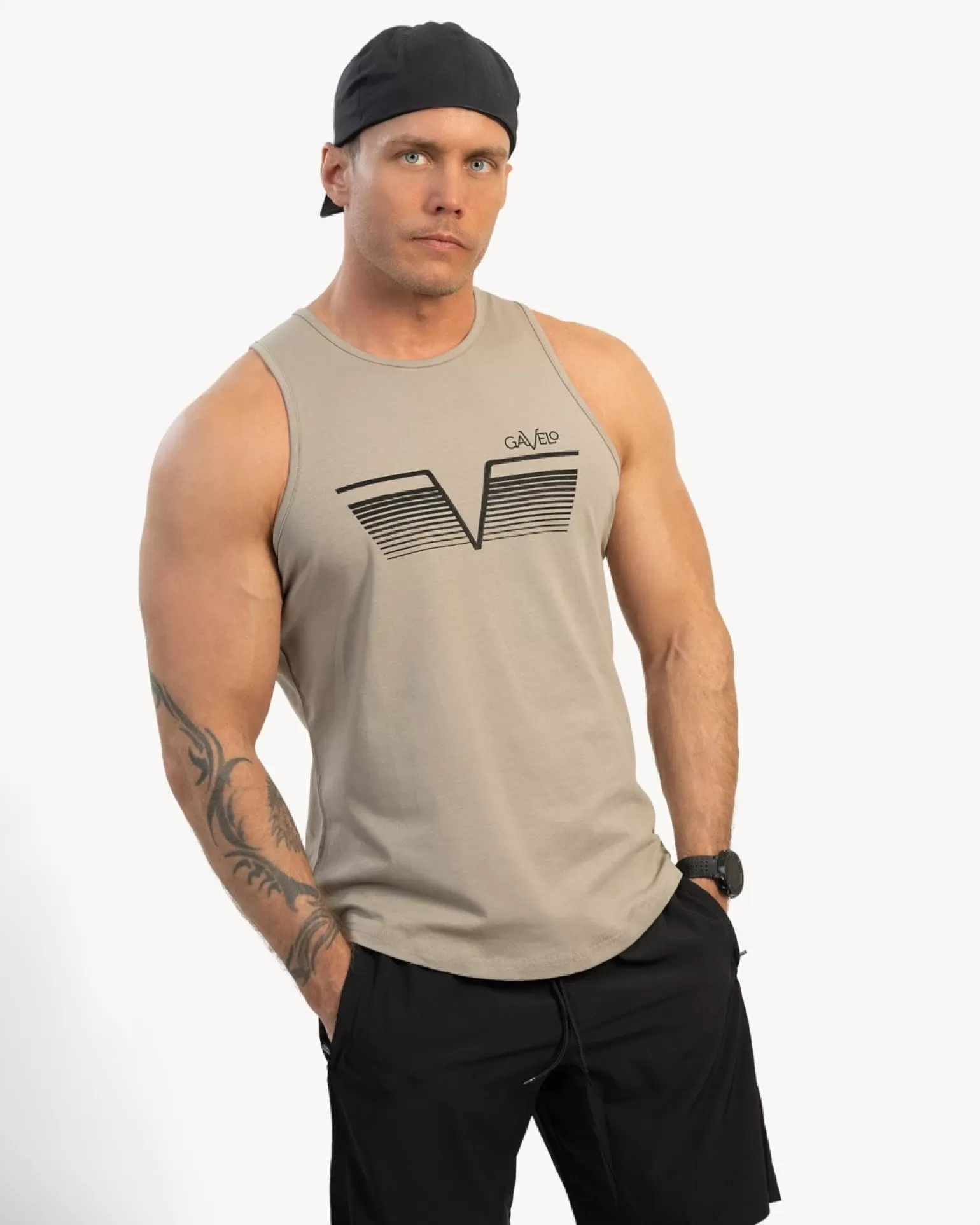 Men Gavelo Tee & Tank^ Amplify Tank Beige