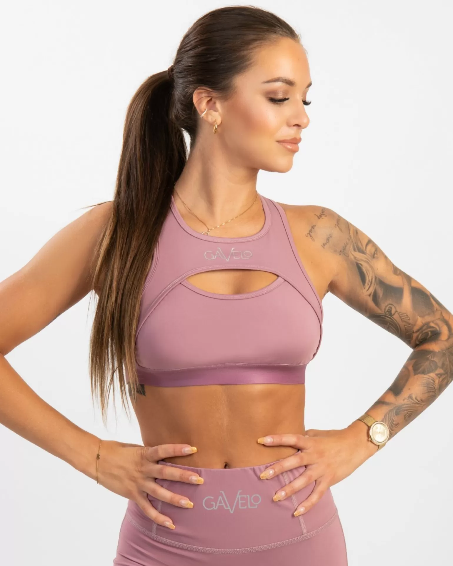 Women Gavelo Sport Bra^ Betty Dusty Lavender Top