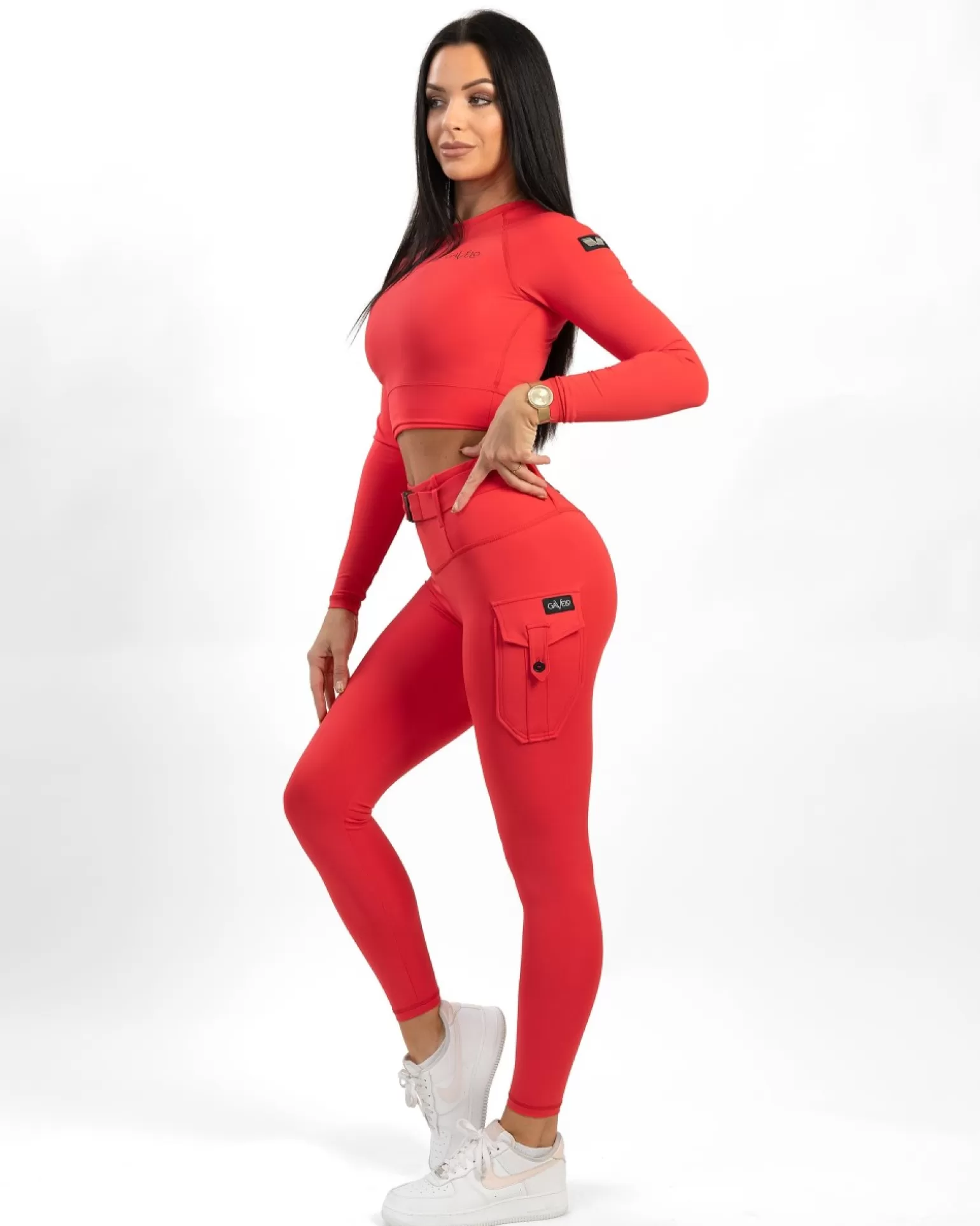 Women Gavelo Leggings^ Cargo Leggings Radical Red