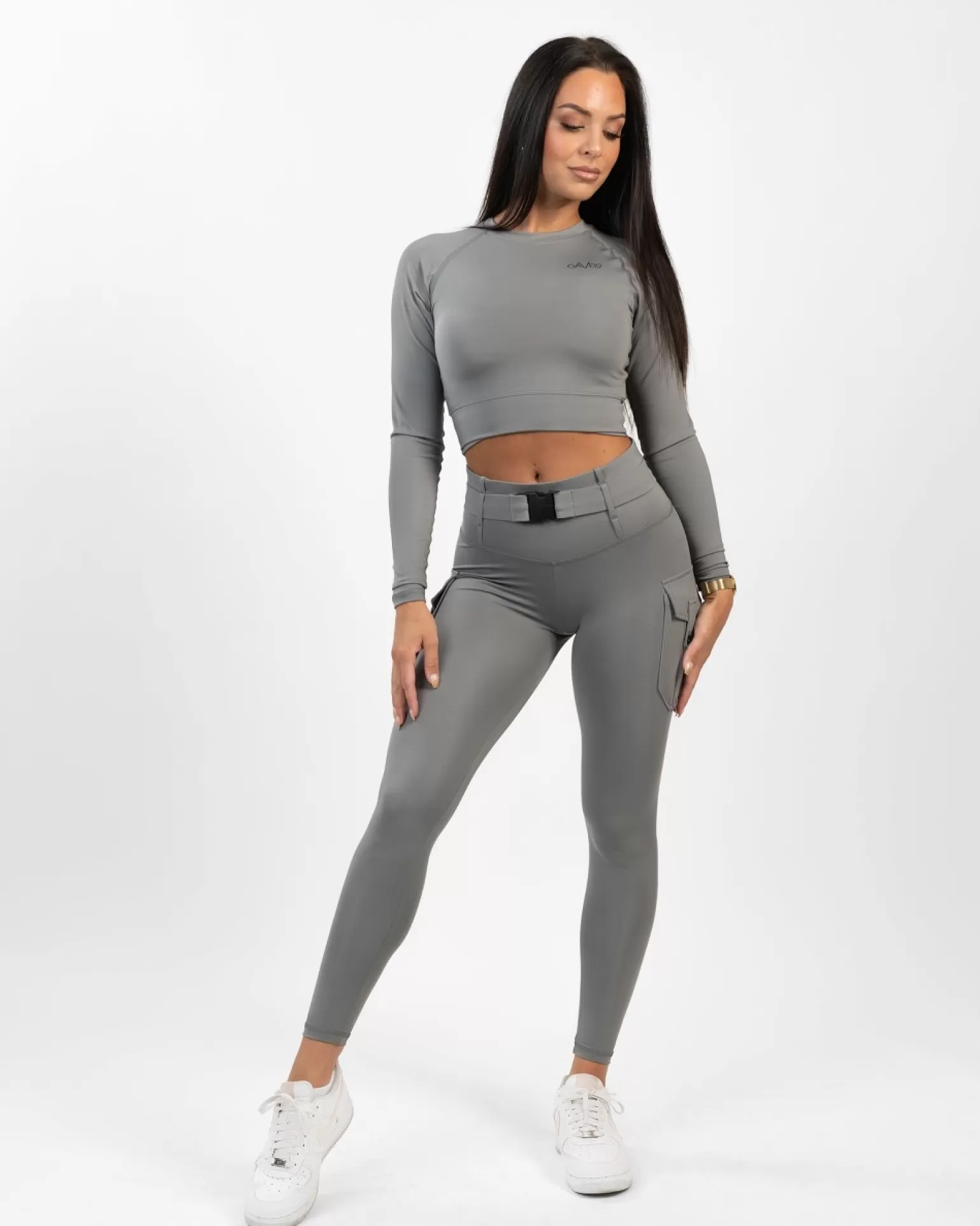 Women Gavelo Leggings^ Cargo Leggings Sterling Silver