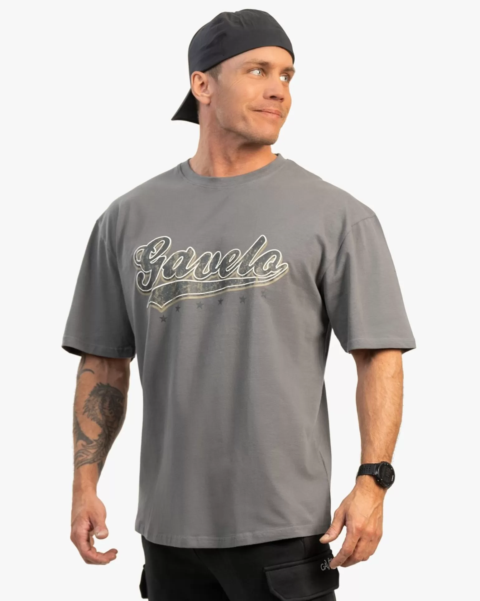 Men Gavelo Tee & Tank^ El Segundo Oversize Tee Steel Grey