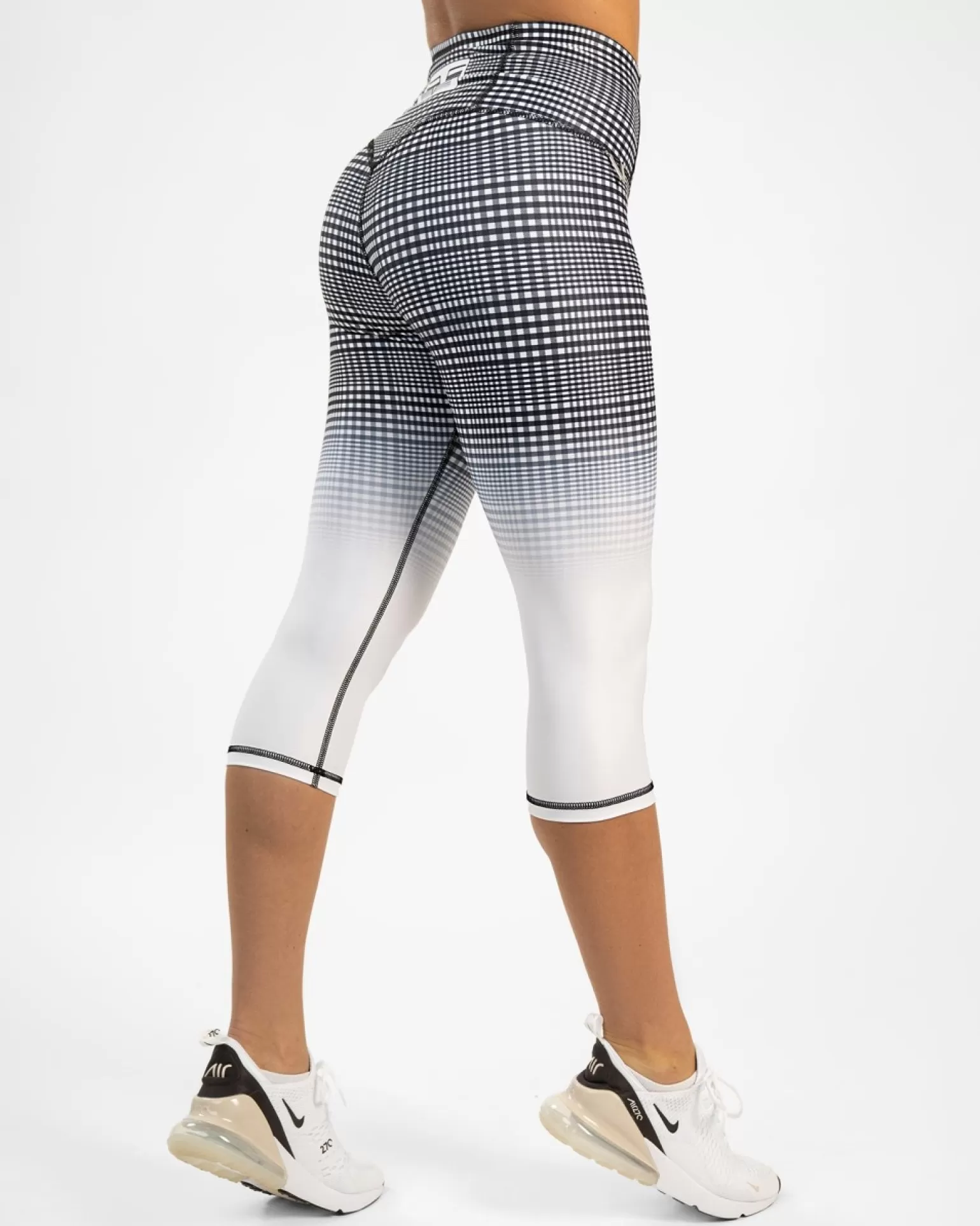 Women Gavelo Leggings^ Glnchck 5 White Capri Leggings