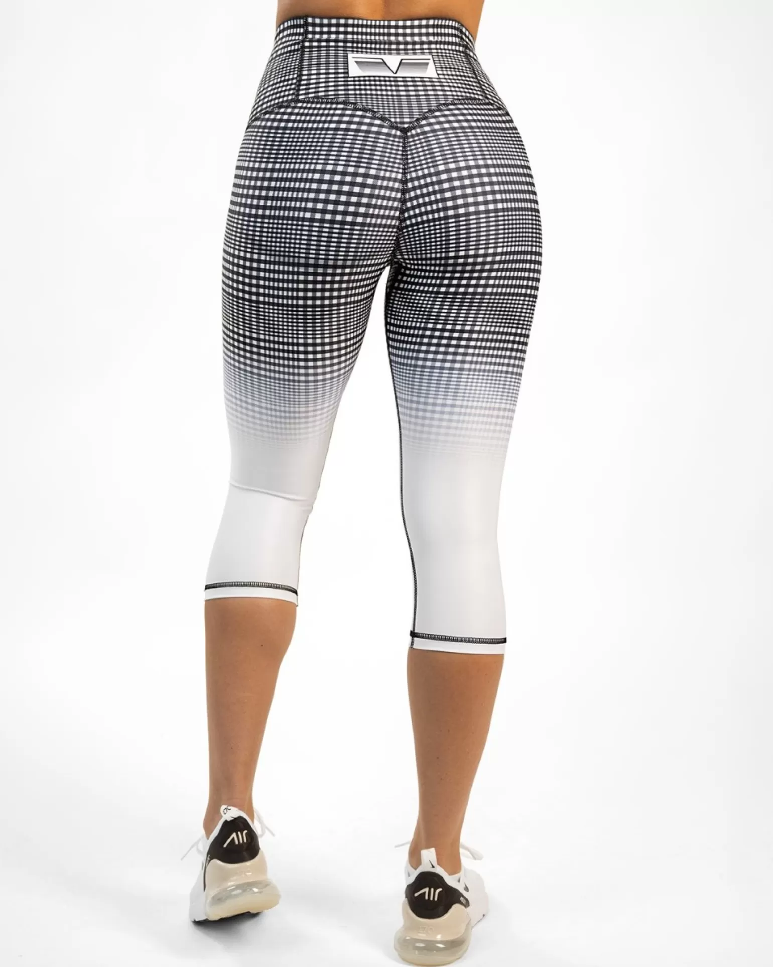 Women Gavelo Leggings^ Glnchck 5 White Capri Leggings