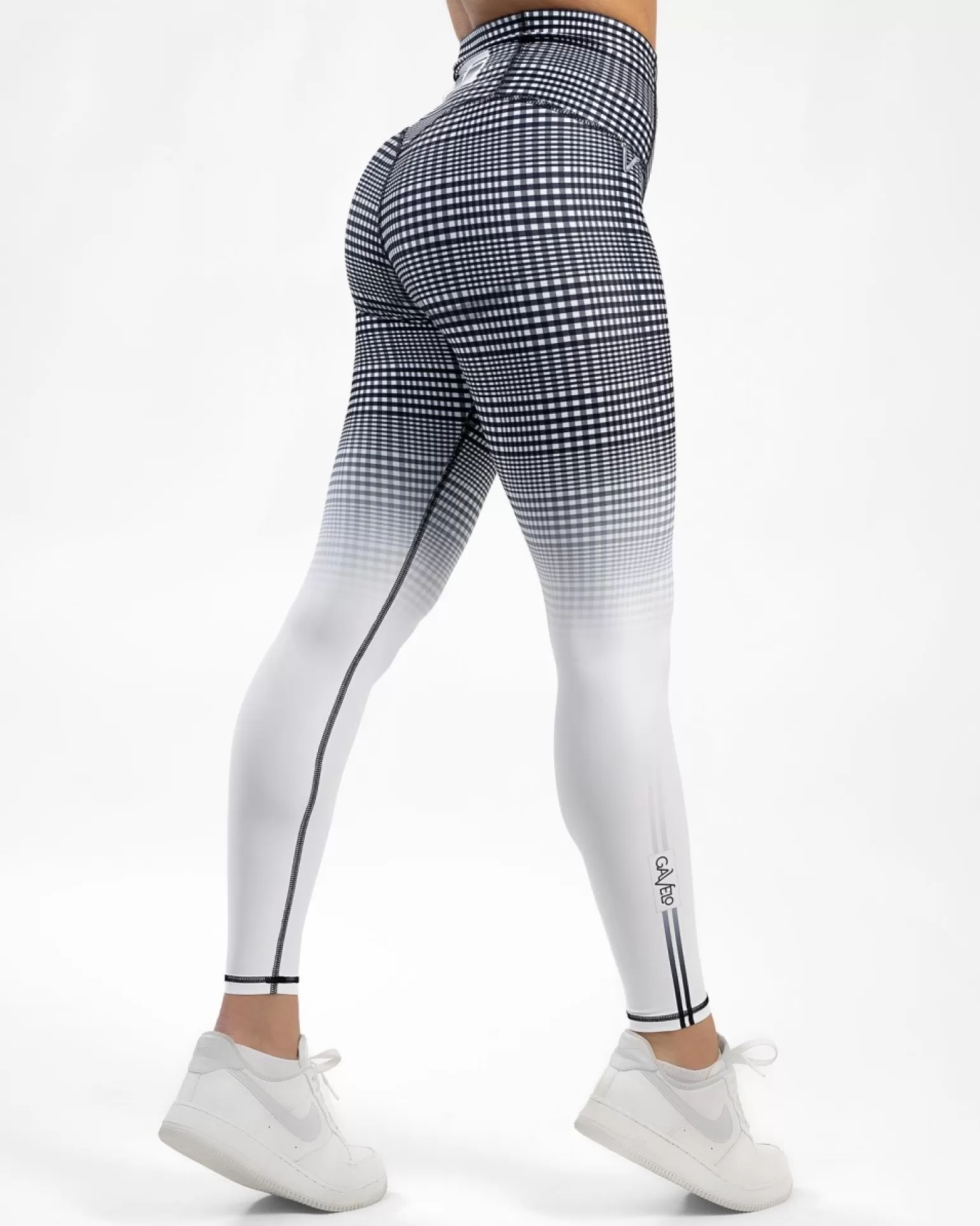 Women Gavelo Compression Leggings^ Glnchck 5 White Compression Leggings