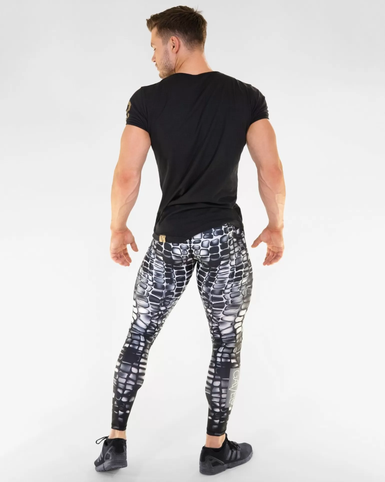 Men Gavelo Compression Leggings^ Marvellizzard Black Compression Leggings