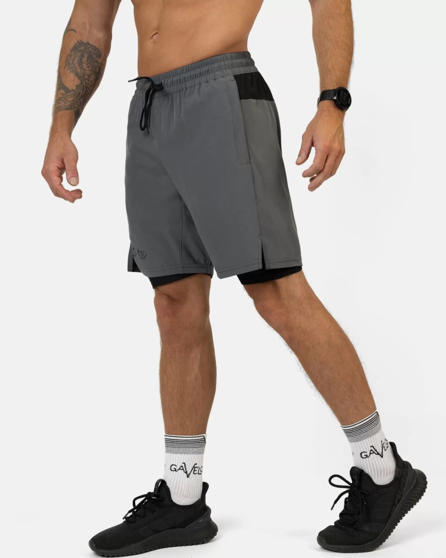 Men Gavelo Shorts^ Performance Shorts Gray