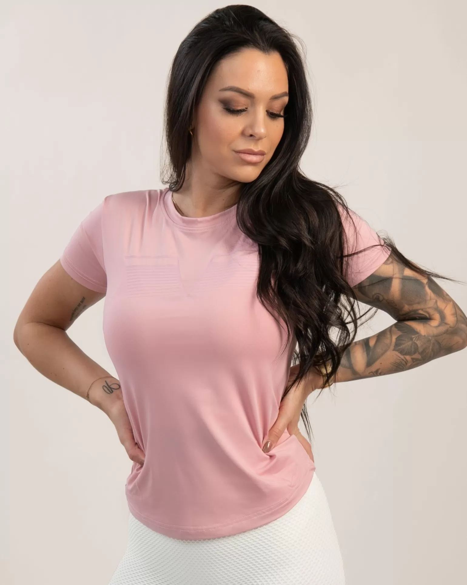 Women Gavelo Tee^ Pink Functional Tee