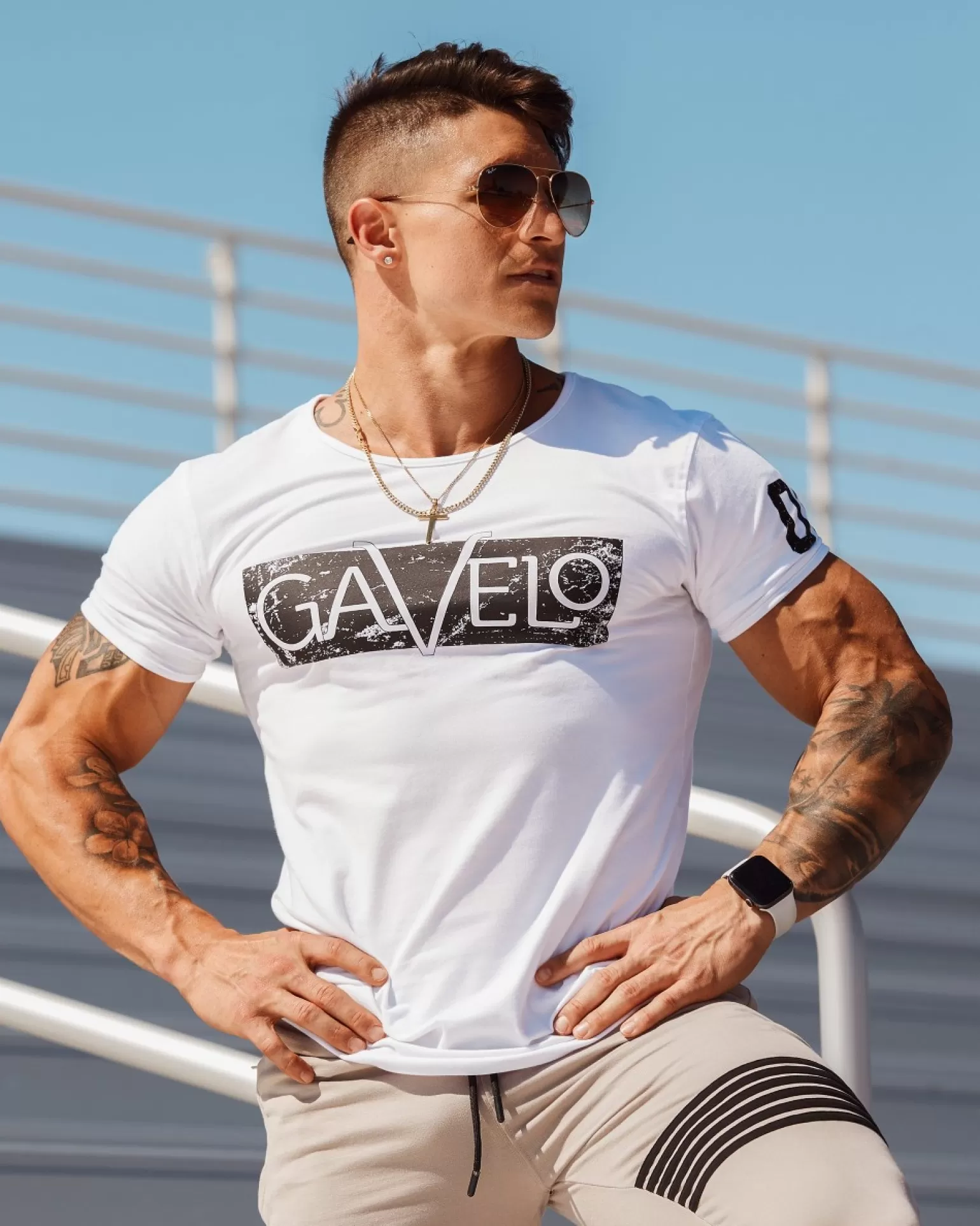 Men Gavelo Tee & Tank^ Sports Tee White